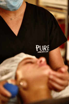 cupping treatment at Pure Laser Skincare 