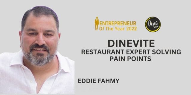 Eddie Fahmy Entreprenuer of the year 